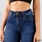 JEANS MUJER SKINNY TIRO ALTO 9107