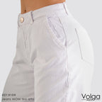 JEANS MUJER MOM TIRO ALTO 9109