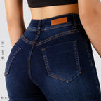 JEANS MUJER MOM FIT TIRO ALTO  9162