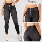JEANS MUJER SKINNY TIRO ALTO 9181