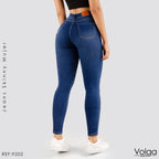 JEANS MUJER SKINNY TIRO ALTO 9202