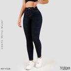 JEANS MUJER SKINNY TIRO ALTO 9208