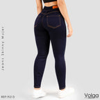 JEANS MUJER SKINNY TIRO ALTO 9213