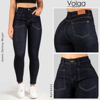 JEANS MUJER SKINNY TIRO ALTO 9223