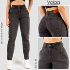 JEANS MUJER MOM FIT TIRO ALTO 9225