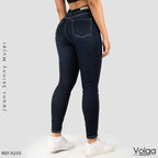 JEANS MUJER SKINNY TIRO ALTO 9250