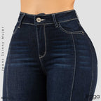 JEANS MUJER SKINNY TIRO ALTO 9250
