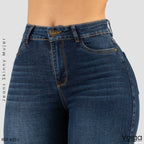 JEANS MUJER SKINNY TIRO ALTO 9251