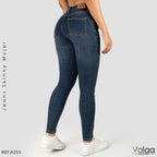 JEANS MUJER SKINNY TIRO ALTO 9253
