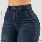 JEANS MUJER SKINNY TIRO ALTO 9253