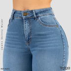 JEANS MUJER SKINNY TIRO ALTO 9255