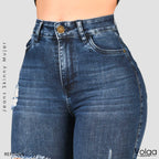 JEANS MUJER SKINNY TIRO ALTO 9269