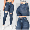 JEANS MUJER SKINNY TIRO ALTO 9269