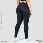 JEANS MUJER SKINNY TIRO ALTO 9270