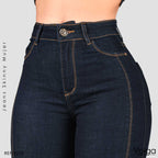 JEANS MUJER SKINNY TIRO ALTO 9270