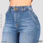 JEANS MUJER MOM FIT TIRO ALTO 9280