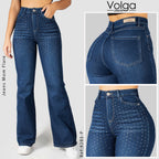 JEANS MUJER BOTA ANCHA TIRO ALTO 9285-P